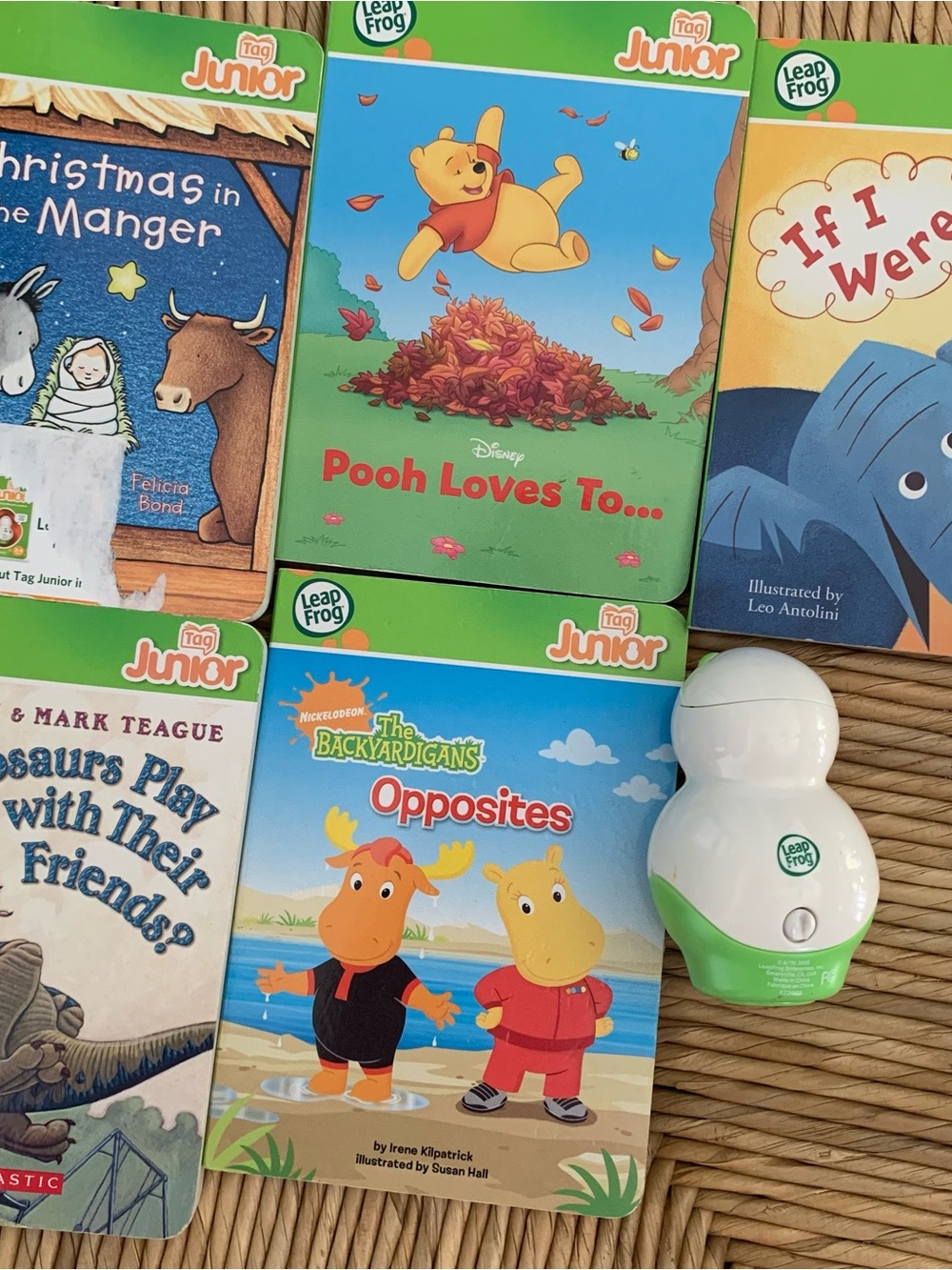 Vintage 2000s Leap Frog Tag Junior reading system